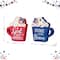 Glitzhome® Patriotic Americana Coffee Cup Table Décor Set